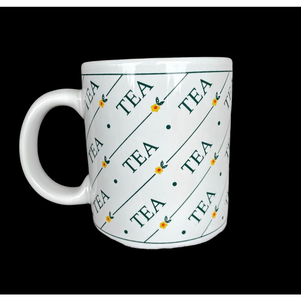 Houston Foods Tea Mug Vintage 1993 Ceramic Cup #31248 Collectible Restaurant